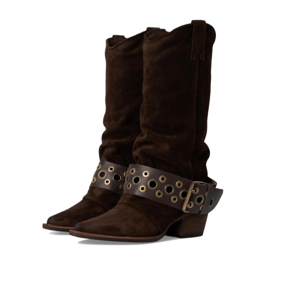 Steve Madden Ashwood Brown Suede Boots